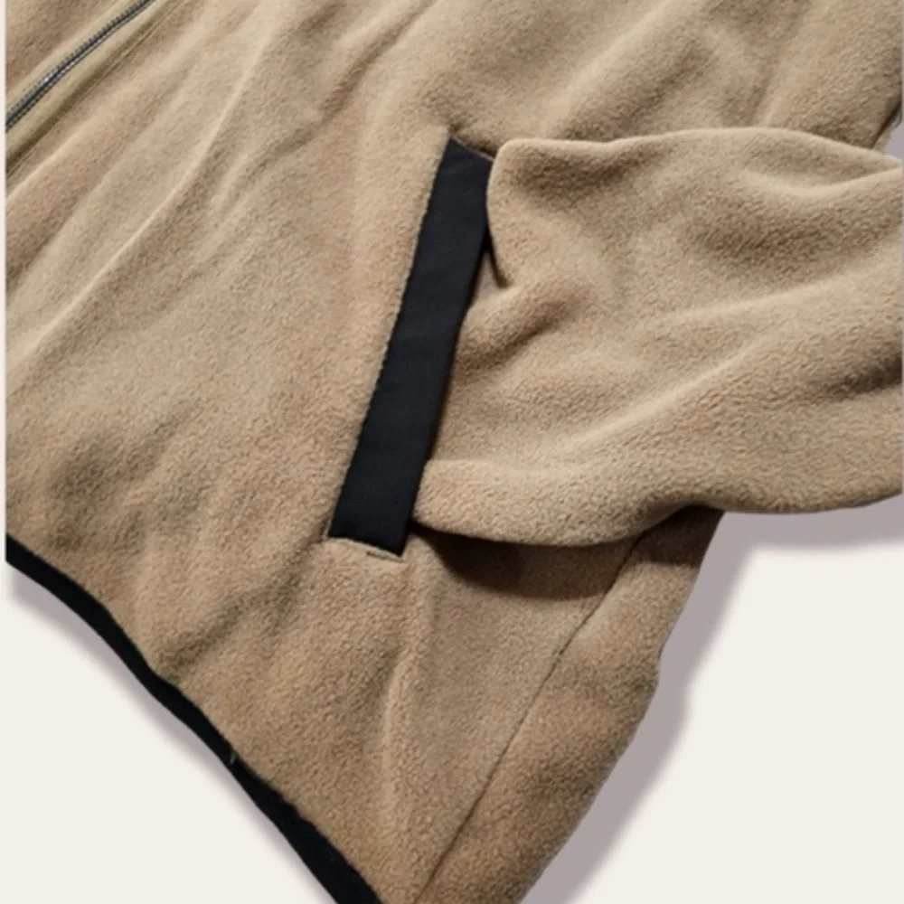 True Religion Fleece Zip Up Jacket